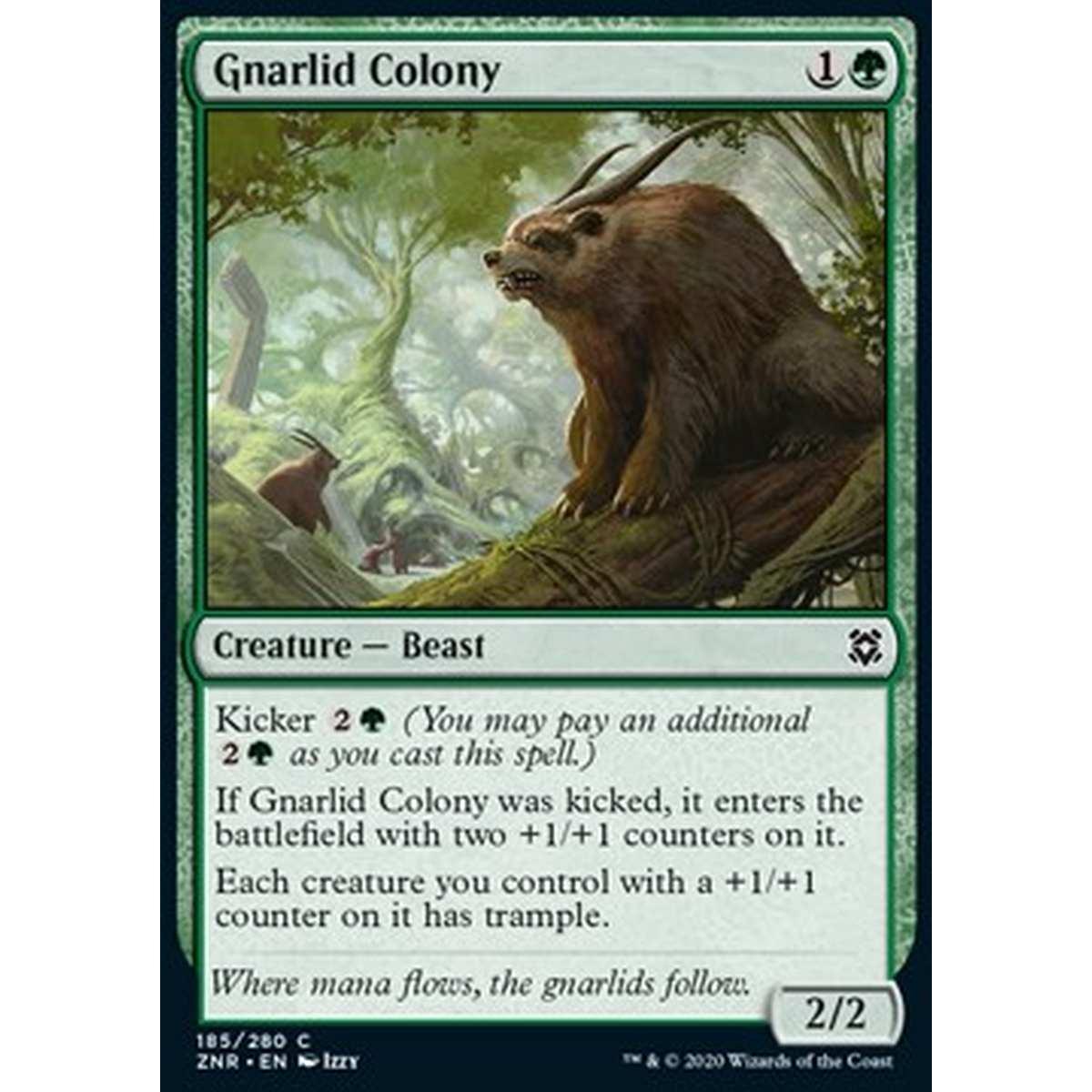 Gnarlid Colony - Colonia di Gnarlid - [ZNR] [NM] [Foil]