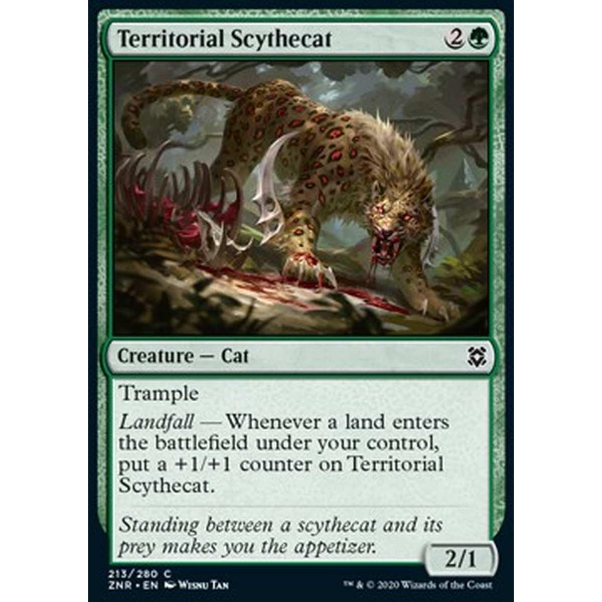 Territorial Scythecat - Falcepardo Territoriale - [ZNR] [NM] [Foil]