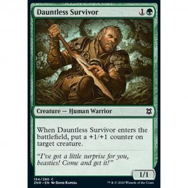 Dauntless Survivor - Superstite Intrepido - [ZNR] [NM] [Foil]