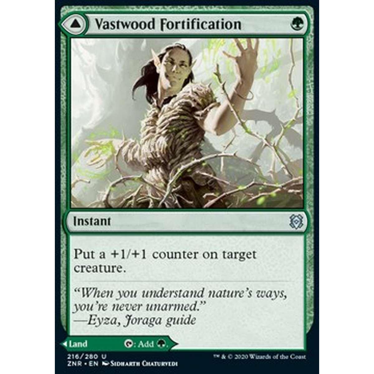 Vastwood Fortification // Vastwood Thicket - Fortificazione di Boscovasto // Selva di Boscovasto - [ZNR] [NM]