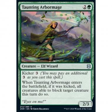 Taunting Arbormage - Mago Arboreo Provocatore - [ZNR] [NM]