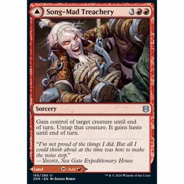 Song-Mad Treachery // Song-Mad Ruins - Tradimento del Canto di Follia // Rovine del Canto di Follia - [ZNR] [NM]