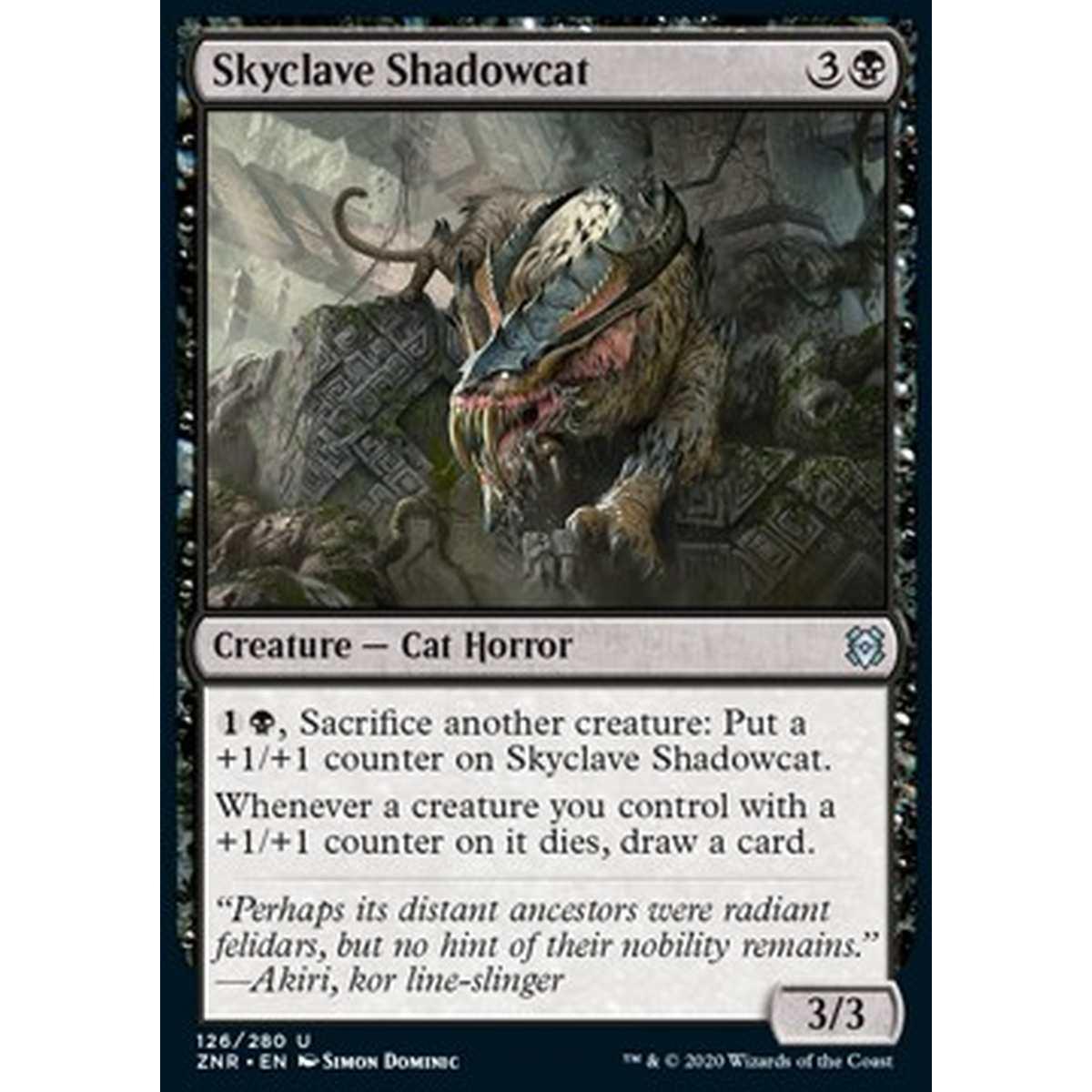 Skyclave Shadowcat - Felinoscuro dell'Enclave Celeste - [ZNR] [NM]