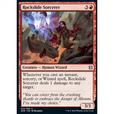 Rockslide Sorcerer - Stregone delle Frane - [ZNR] [NM]