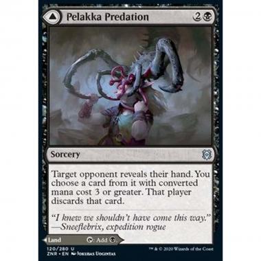 Pelakka Predation // Pelakka Caverns - Predazione di Pelakka // Caverne di Pelakka - [ZNR] [NM]