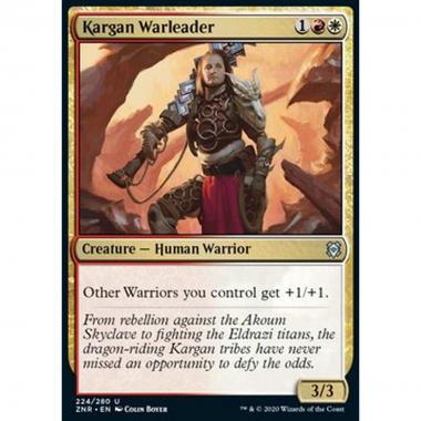 Kargan Warleader - Condottiera di Karga - [ZNR] [NM]