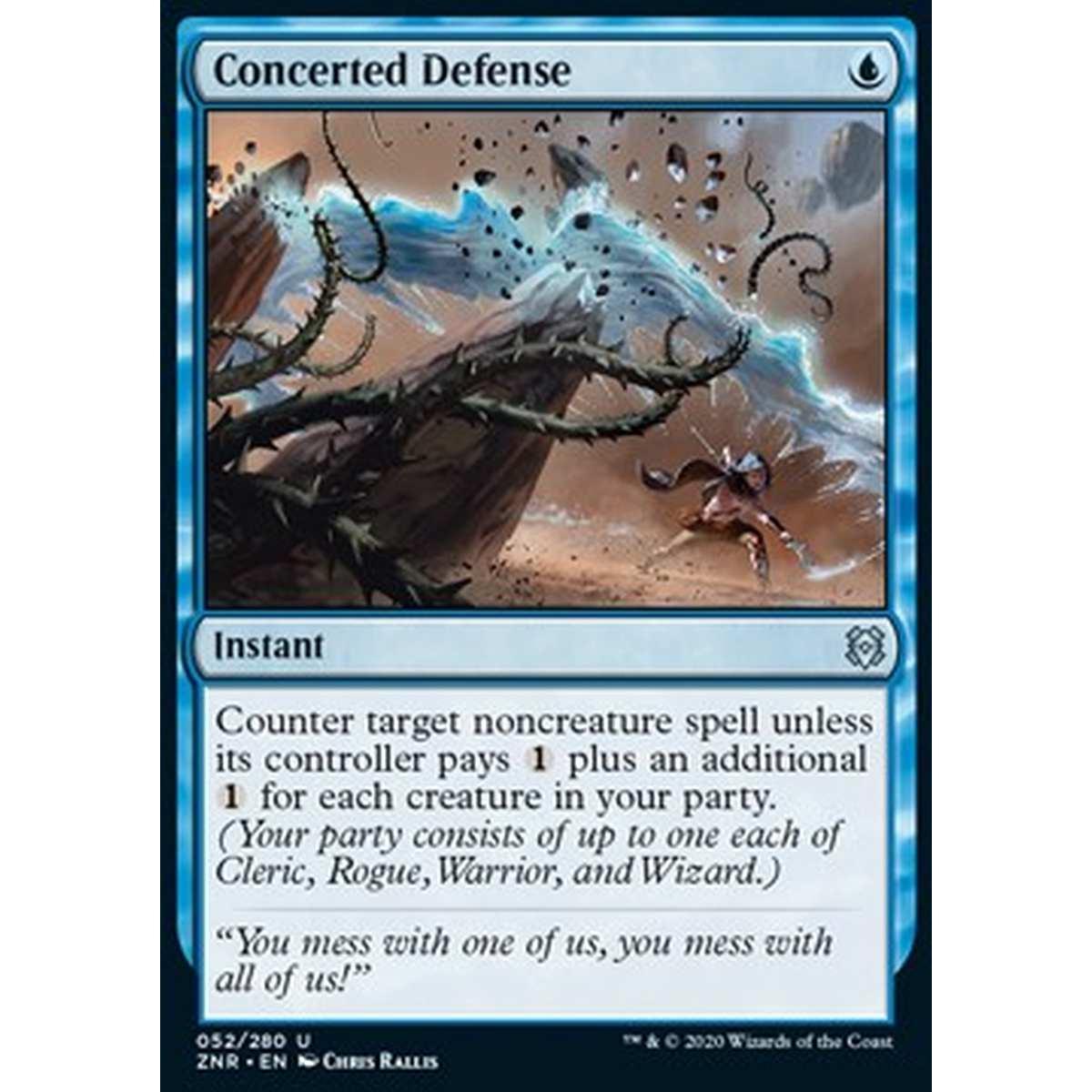 Concerted Defense - Difesa Coordinata - [ZNR] [NM]