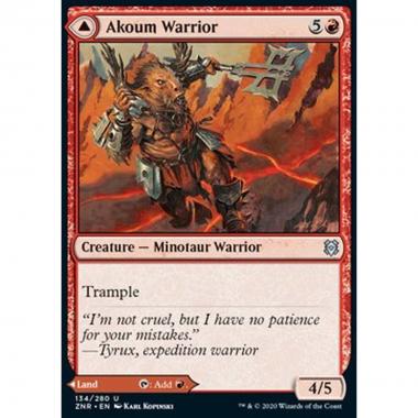 Akoum Warrior // Akoum Teeth - Guerriero di Akoum // Denti di Akoum - [ZNR] [NM]