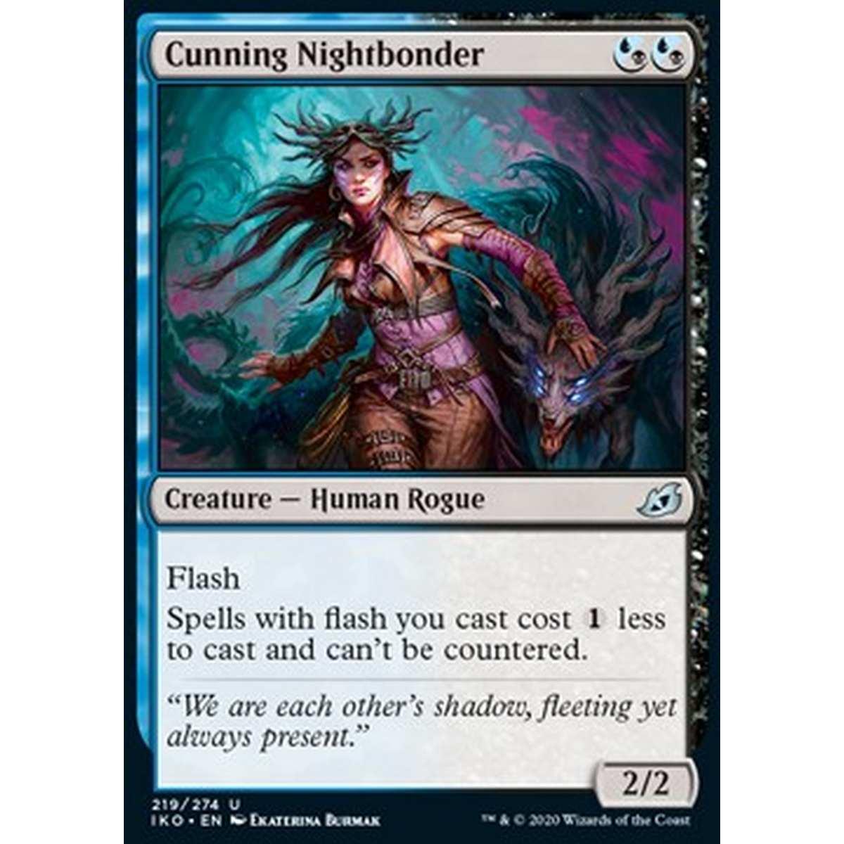 Cunning Nightbonder - Vincolatenebre Astuta - [IKO] [NM]