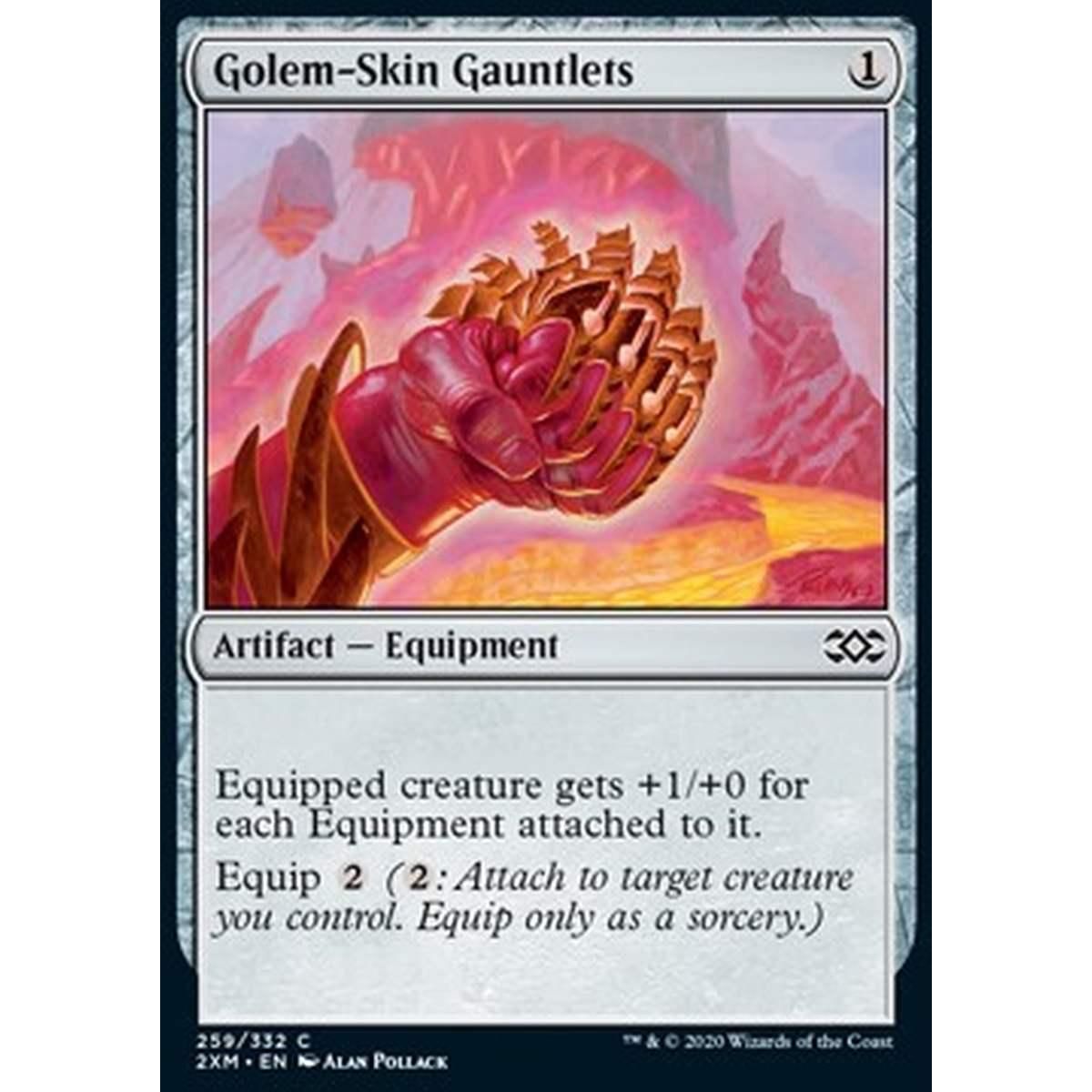 Golem-Skin Gauntlets - Golem-Skin Gauntlets - [2XM] [NM] [Foil]