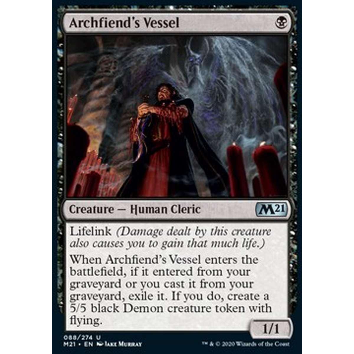 Archfiend's Vessel - Archfiend's Vessel - [M21] [NM]