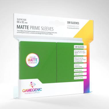 100 Buste Prime Slevees MATTE GREEN