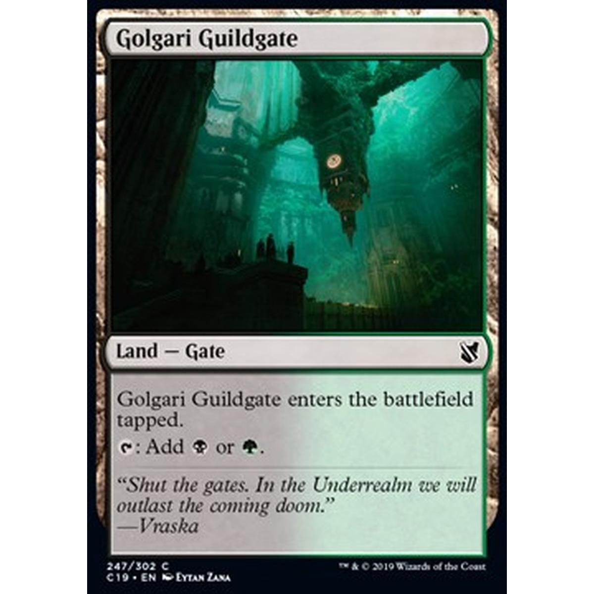 Golgari Guildgate - Cancello della Gilda Golgari - [C19] [NM]