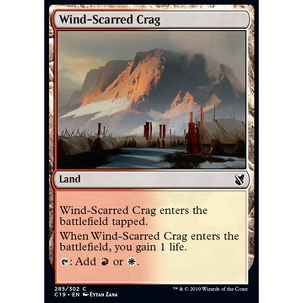 Wind-Scarred Crag - Dirupo Eroso dai Venti - [C19] [NM]