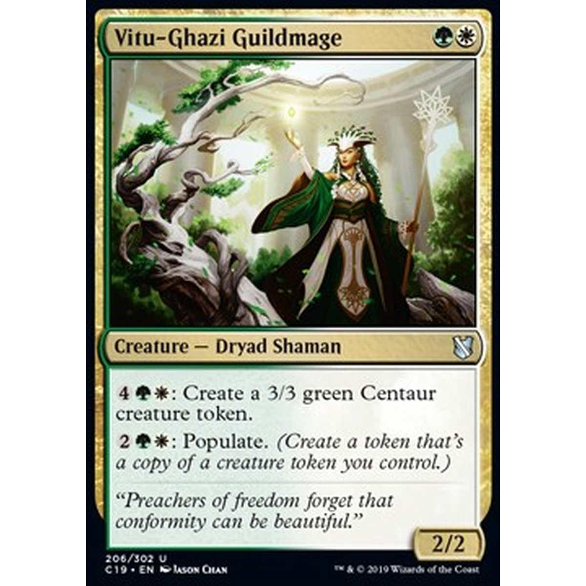 Vitu-Ghazi Guildmage - Maga della Gilda di Vitu-Ghazi - [C19] [NM]