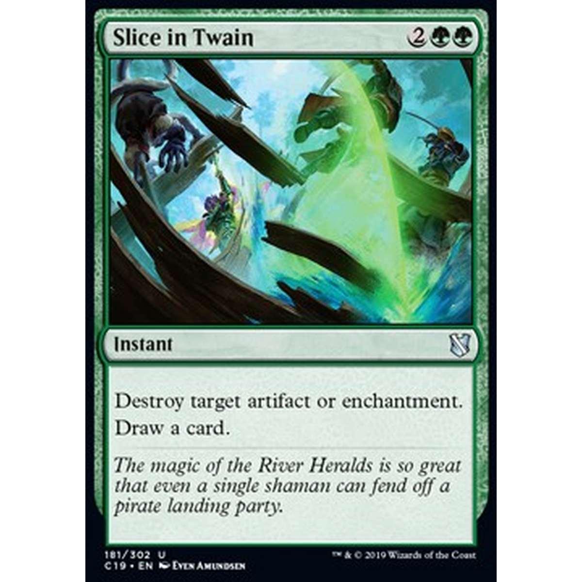 Slice in Twain - Tagliare in Due - [C19] [NM]