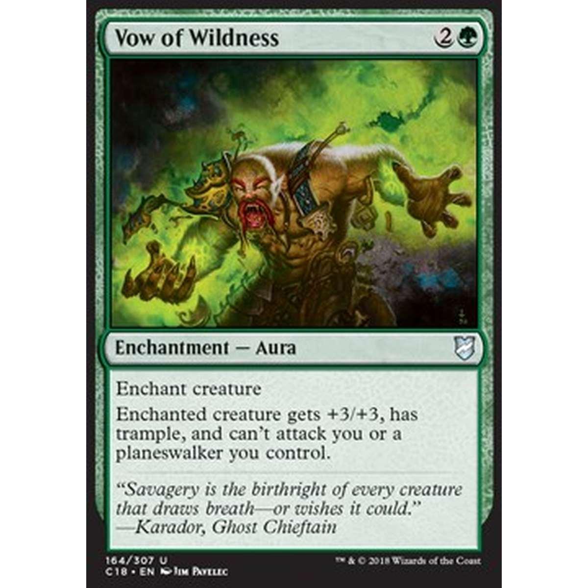 Vow of Wildness - Giuramento del Selvatico - [C18] [NM]