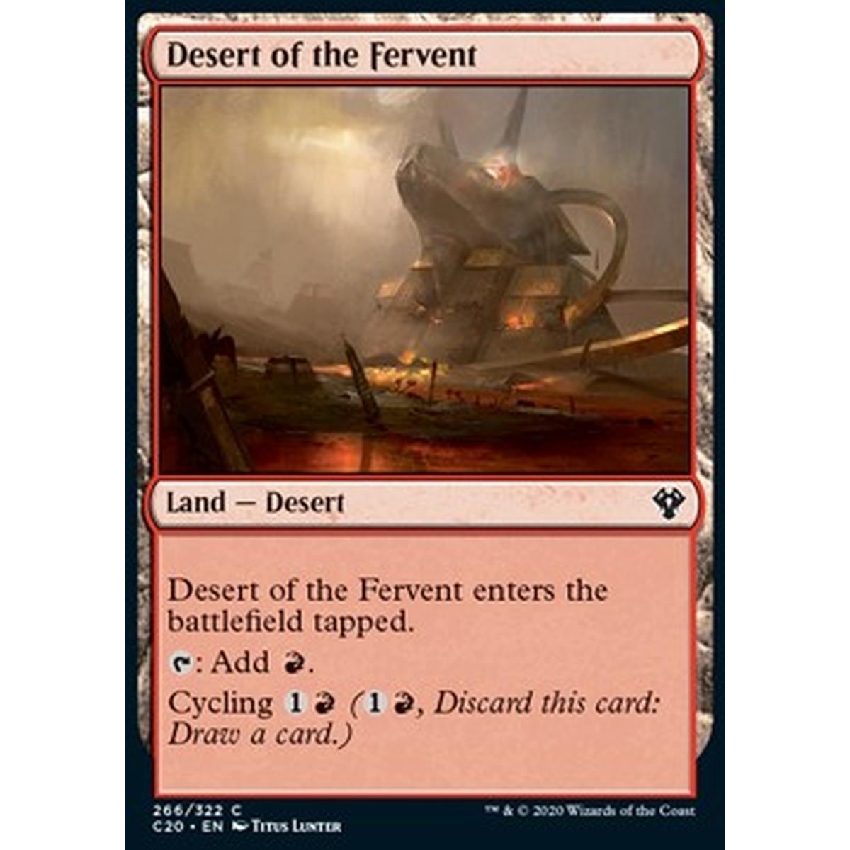Desert of the Fervent - Desert of the Fervent - [C20] [NM]