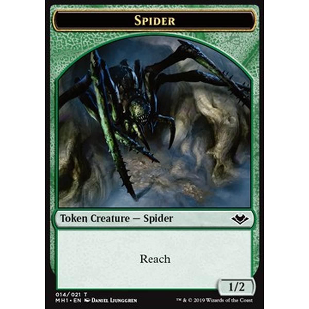 Spider Token (G 1/2) // Spirit Token (WB 1/1) - Spider Token (G 1/2) // Spirit Token (WB 1/1) - [MH1] [NM]