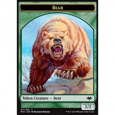 Bear Token (G 2/2) // Spirit Token (WB 1/1) - Bear Token (G 2/2) // Spirit Token (WB 1/1) - [MH1] [NM]