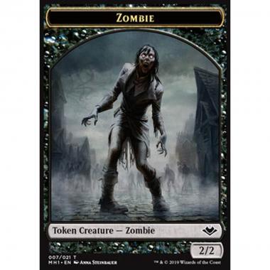 Zombie Token (B 2/2) // Elephant Token (G 3/3) - Zombie Token (B 2/2) // Elephant Token (G 3/3) - [MH1] [NM]