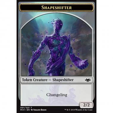 Shapeshifter Token (C 2/2) // Golem Token (A 3/3) - Shapeshifter Token (C 2/2) // Golem Token (A 3/3) - [MH1] [NM]