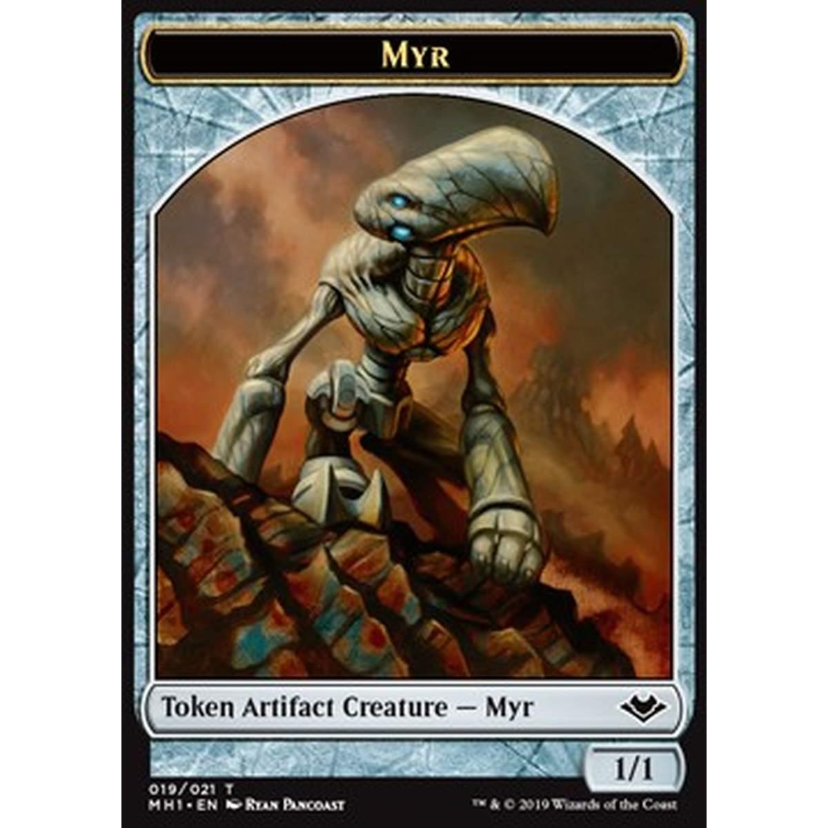 Myr Token (Artifact 1/1) - Myr Token (Artifact 1/1) - [MH1] [NM] [Foil]