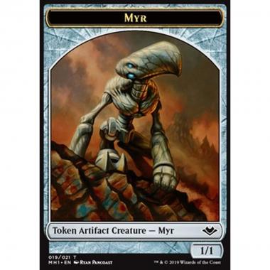 Myr Token (Artifact 1/1) - Myr Token (Artifact 1/1) - [MH1] [NM] [Foil]