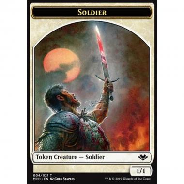 Soldier Token (White 1/1) - Soldier Token (White 1/1) - [MH1] [NM] [Foil]