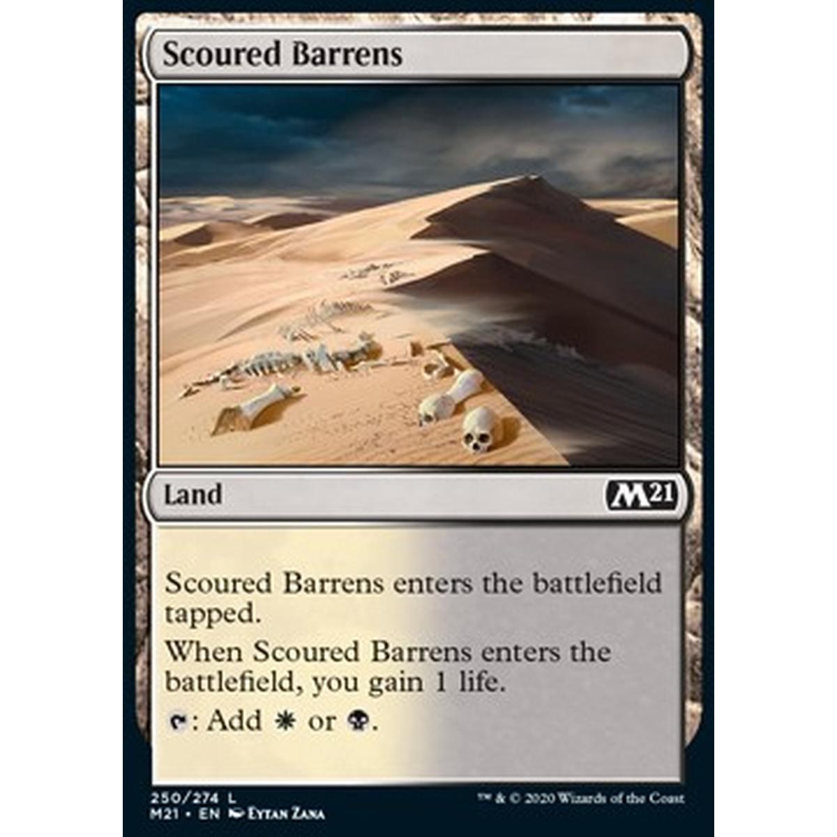 Scoured Barrens - Distese Desolate - [M21] [NM] [Foil]