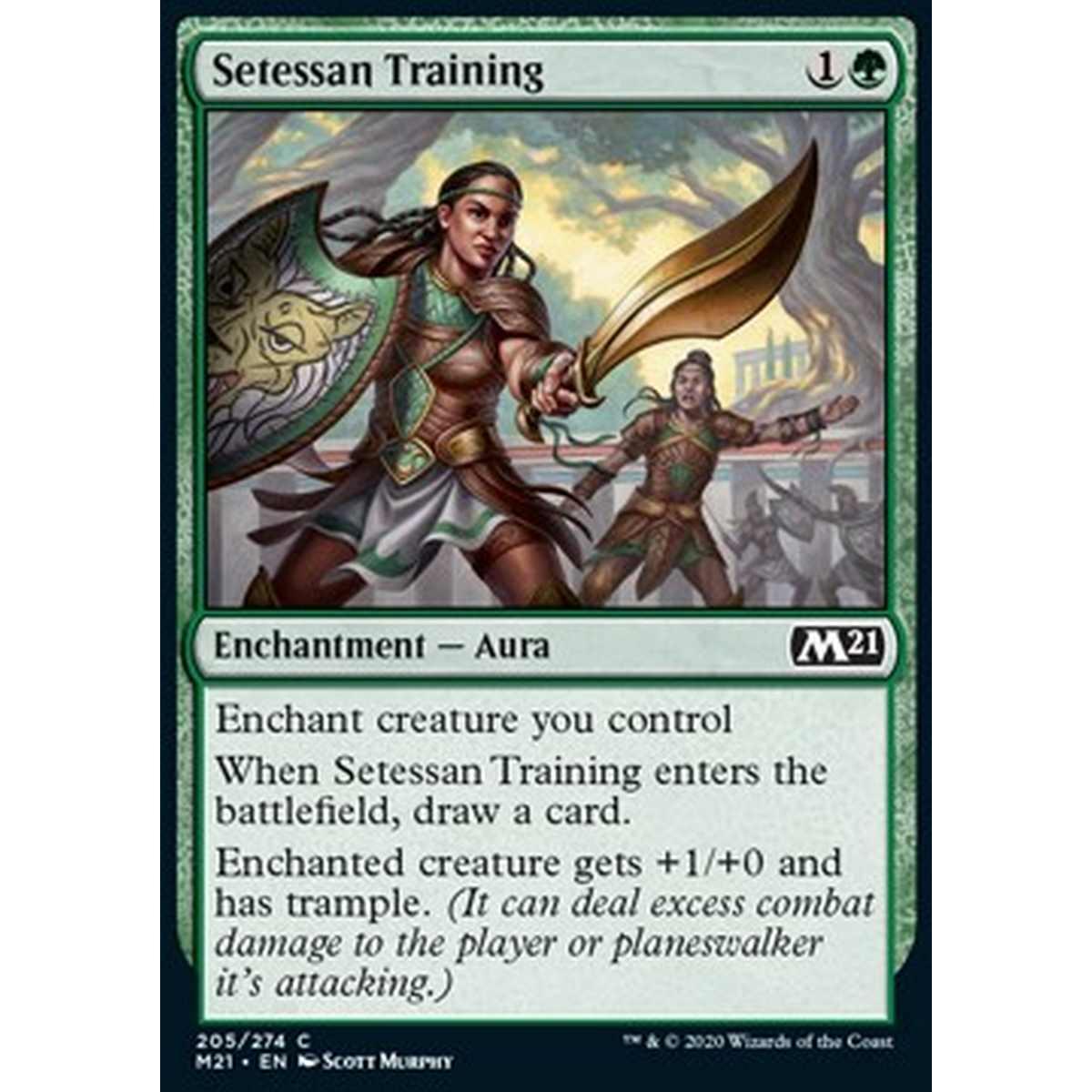 Setessan Training - Addestramento di Setessa - [M21] [NM] [Foil]