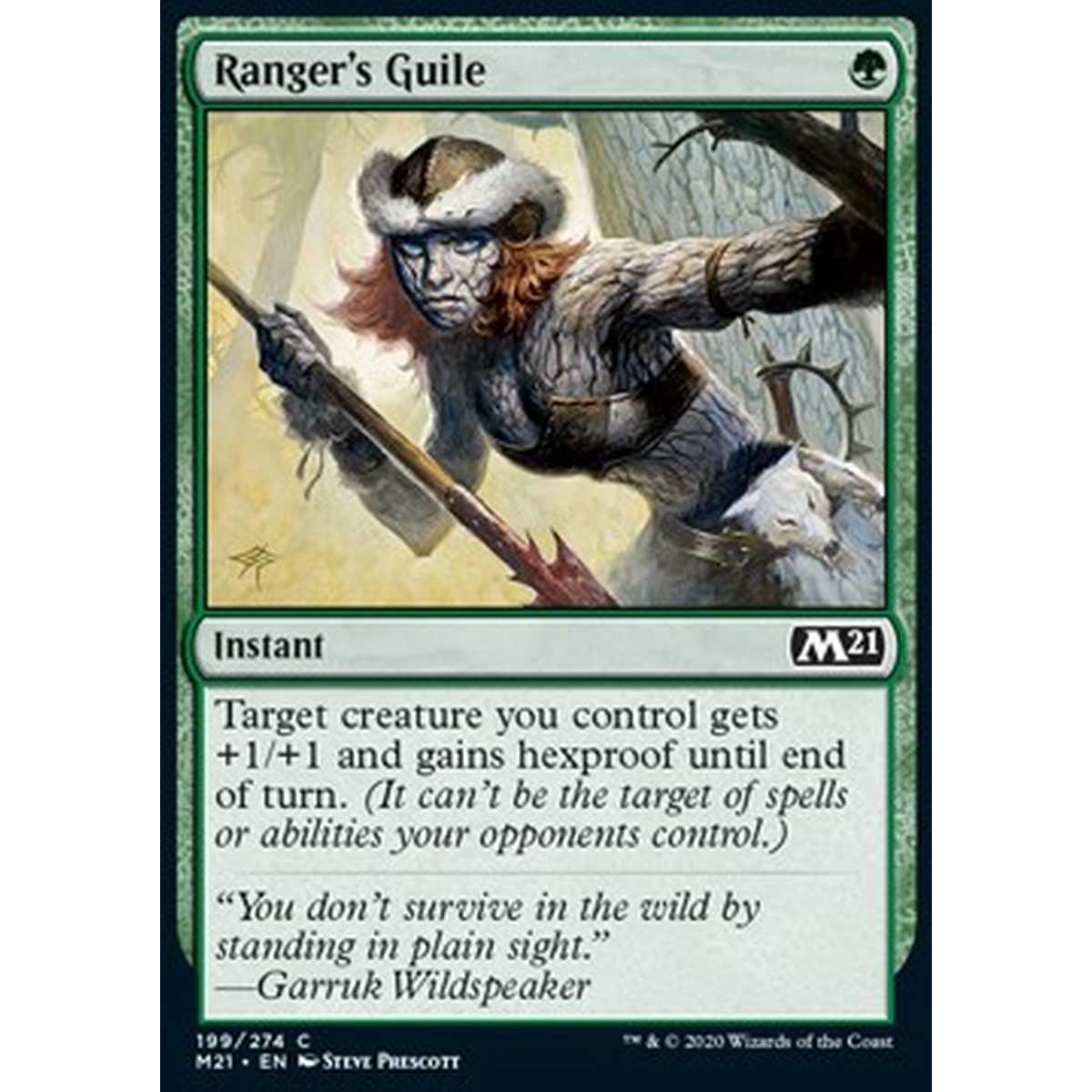 Ranger's Guile - Astuzia del Ranger - [M21] [NM] [Foil]