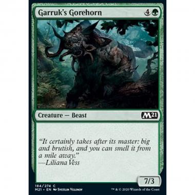 Garruk's Gorehorn - Garruk's Gorehorn - [M21] [NM] [Foil]