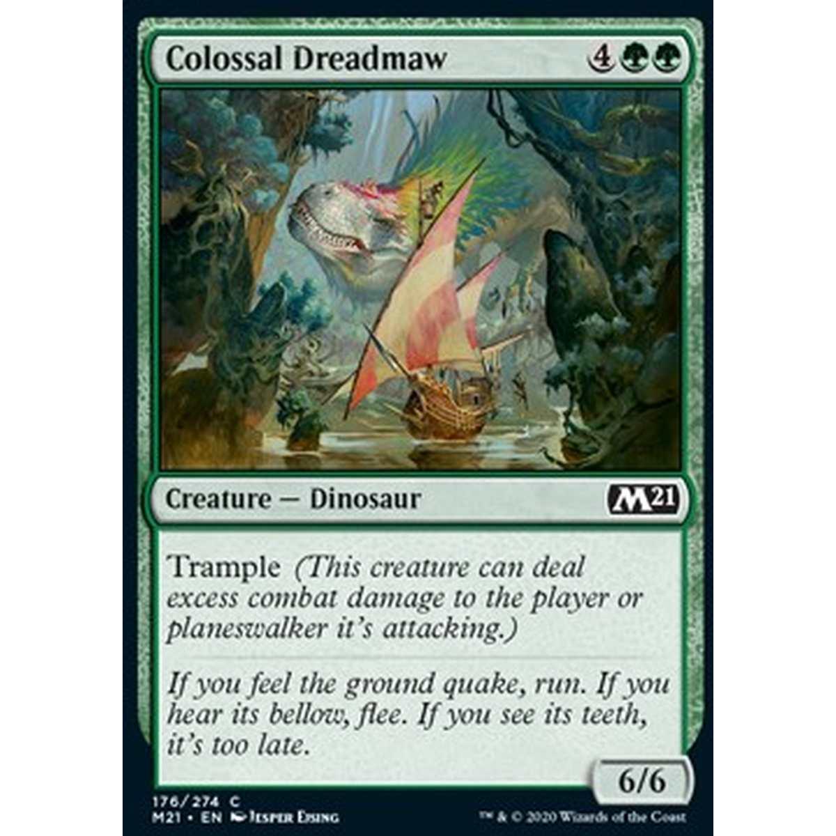 Colossal Dreadmaw - Fauce del Terrore Colossale - [M21] [NM] [Foil]