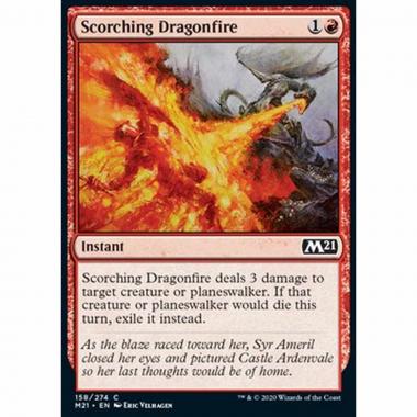 Scorching Dragonfire - Fuoco Draconico Ustionante - [M21] [NM] [Foil]