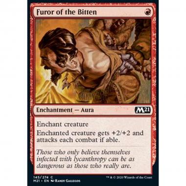 Furor of the Bitten - Ira di Chi  Morso - [M21] [NM] [Foil]