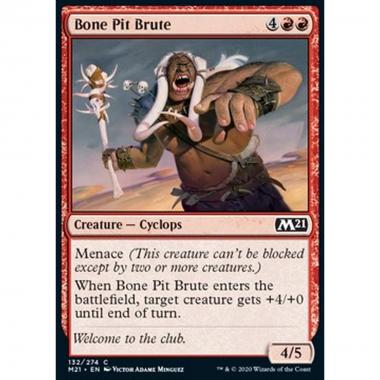 Bone Pit Brute - Bruto del Pozzo d'Ossa - [M21] [NM] [Foil]