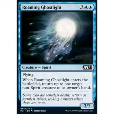 Roaming Ghostlight - Lume Fatuo Vagante - [M21] [NM] [Foil]
