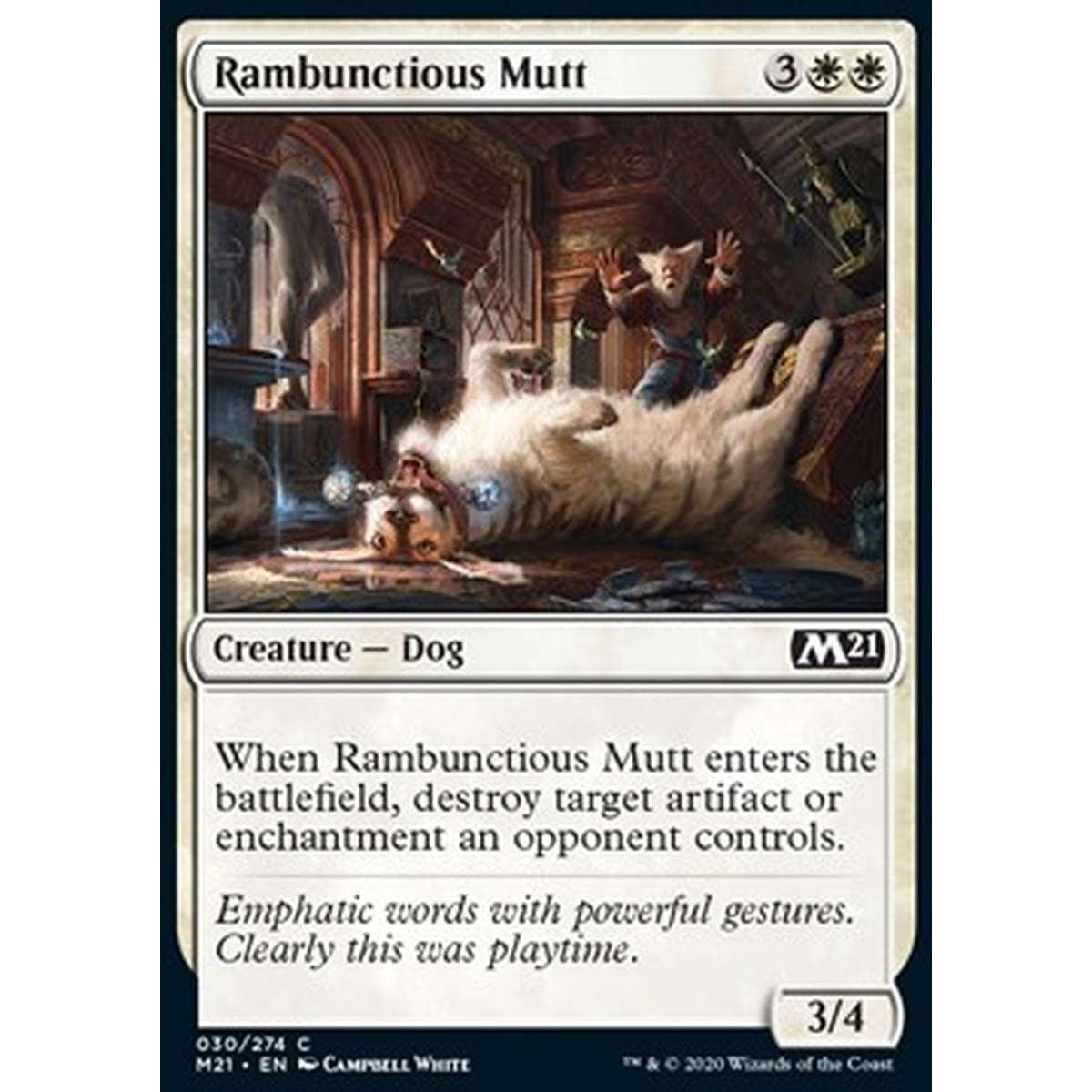 Rambunctious Mutt - Meticcio Indisciplinato - [M21] [NM] [Foil]