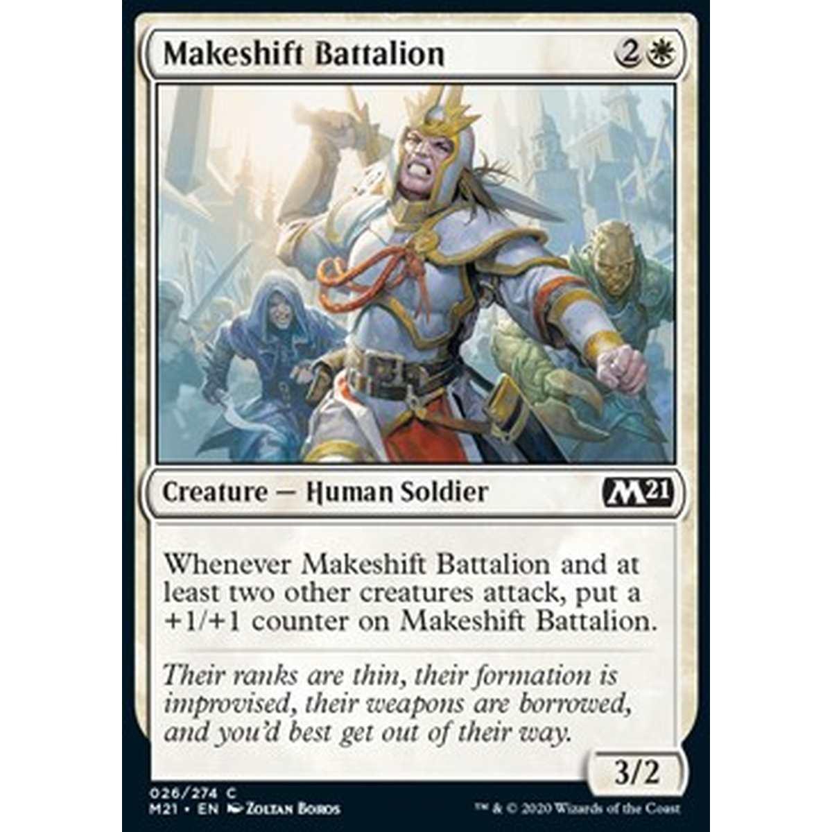 Makeshift Battalion - Battaglione Improvvisato - [M21] [NM] [Foil]