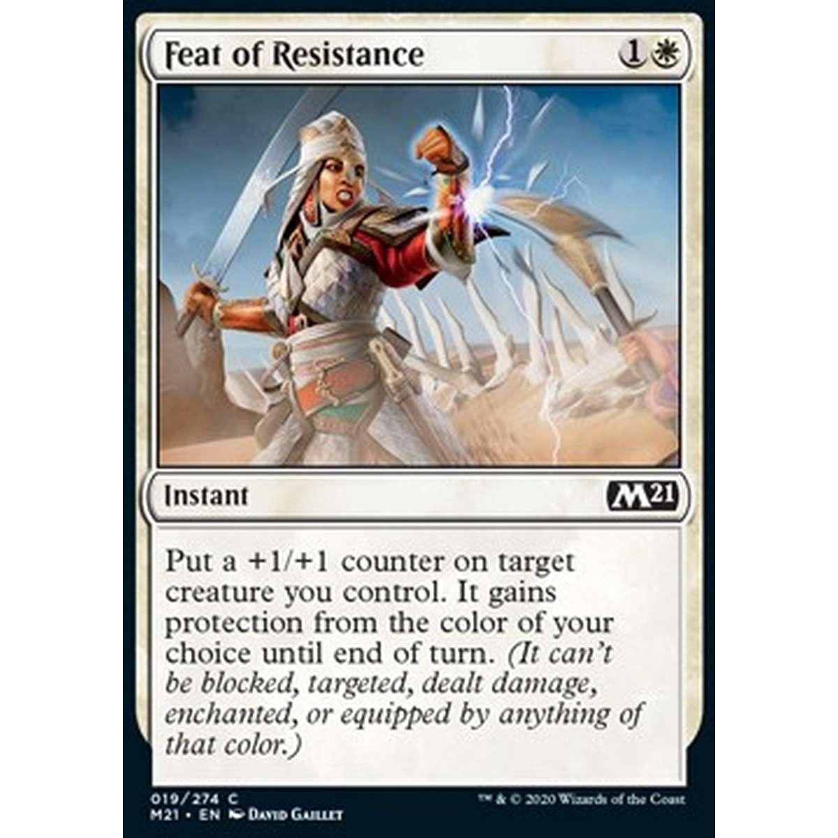 Feat of Resistance - Atto di Resistenza - [M21] [NM] [Foil]