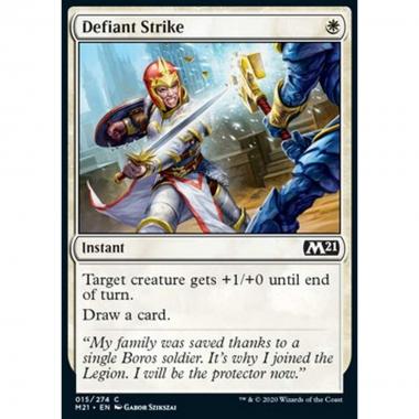 Defiant Strike - Colpo Sprezzante - [M21] [NM] [Foil]