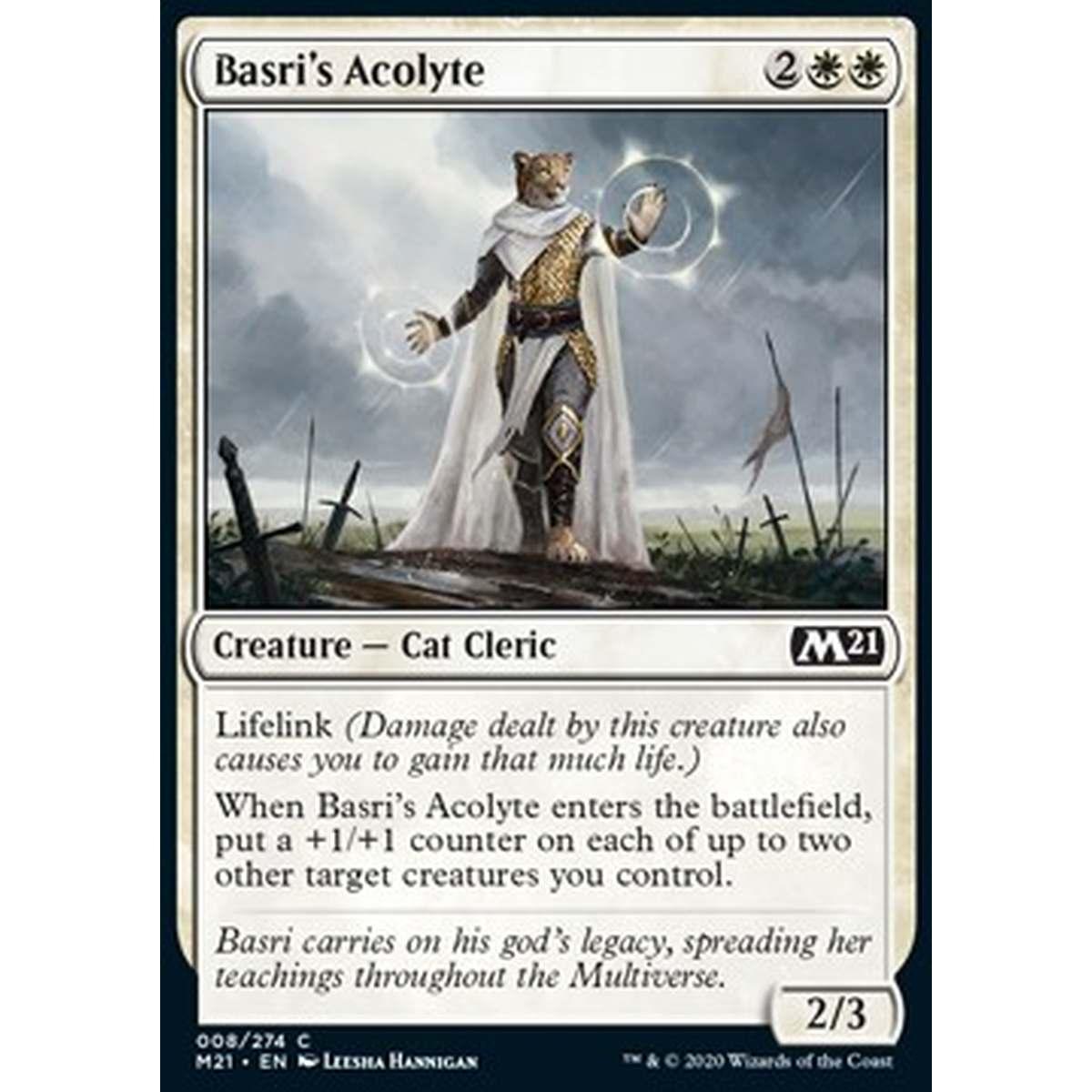 Basri's Acolyte - Accolita di Basri - [M21] [NM] [Foil]