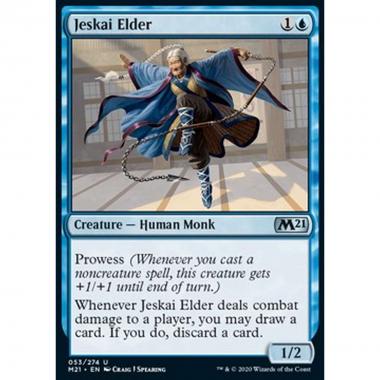 Jeskai Elder - Anziana Jeskai - [M21] [NM] [Foil]