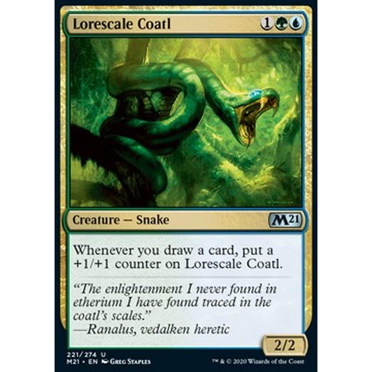 Lorescale Coatl - Coatl dalle Scaglie Sapienti - [M21] [NM]