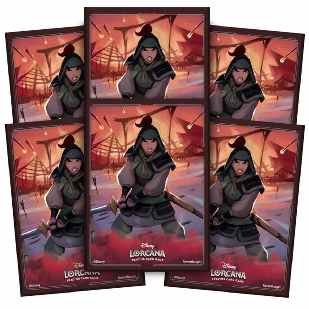 65 Bustine Protettive Sleeves Lorcana - Mulan