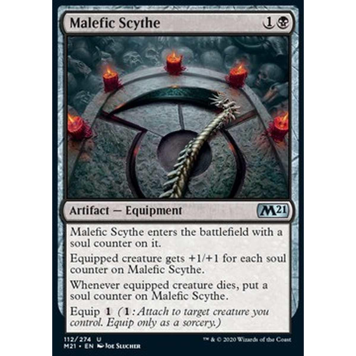 Malefic Scythe - Falce Malefica - [M21] [NM]