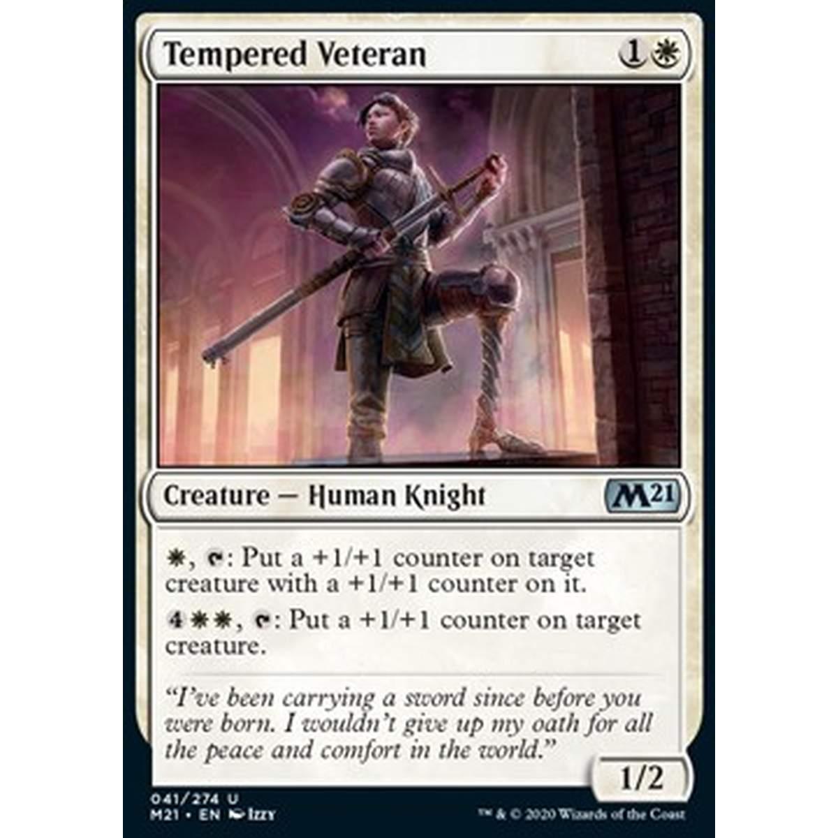 Tempered Veteran - Veterana Temprata - [M21] [NM]