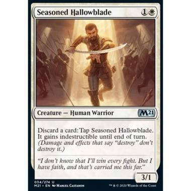 Seasoned Hallowblade - Sacroferro Veterano - [M21] [NM]