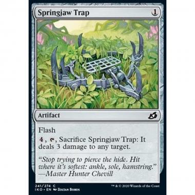 Springjaw Trap - Trappola della Fauce a Scatto - [IKO] [NM] [Foil]